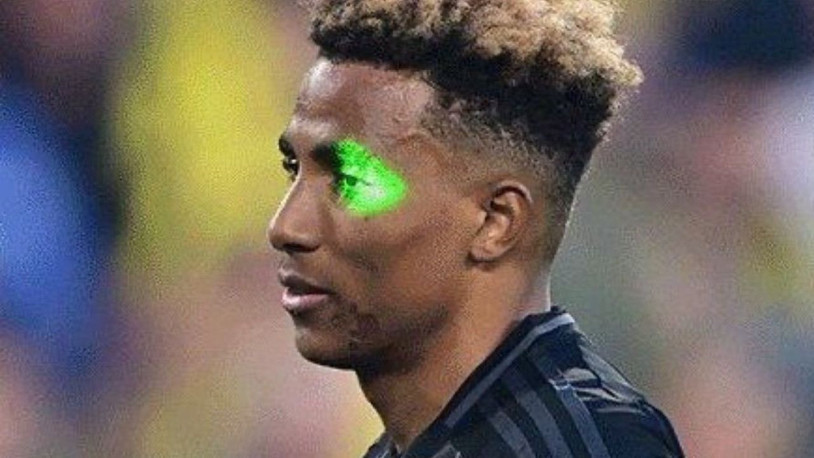 Gedson Fernandes'e lazer tutan taraftar gözaltına alındı