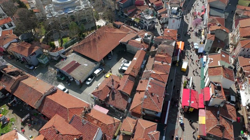 Edirne'nin en dar tarihi çarşısında, restorasyon çalışması başlıyor