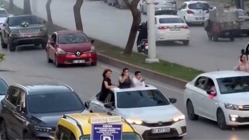 Adana'da 'drift' yapan 5 sürücüye 200 bin TL ceza