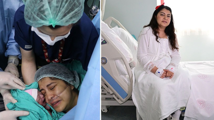 Türkiye'de ilk kez akciğer nakilli hasta anne oldu... "Herkese umut olmak istedim, 'Umut' koydum adını"