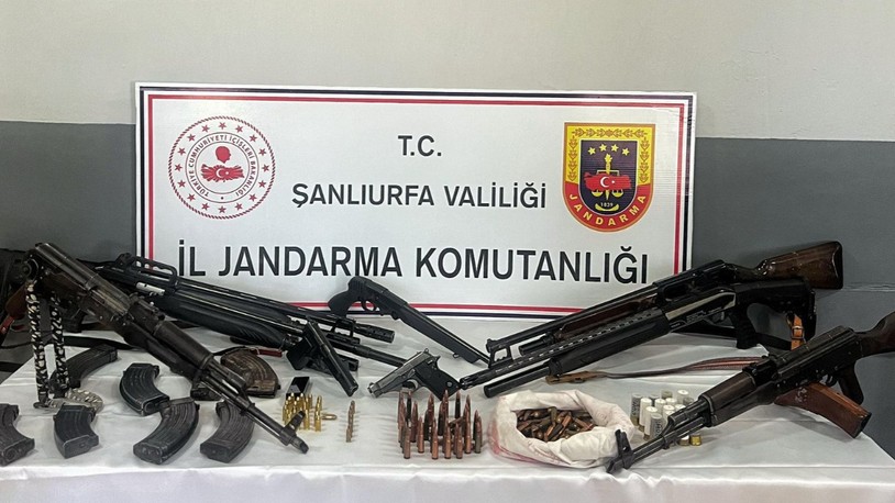 Şanlıurfa'da silah kaçakçılığı operasyonunda 7 gözaltı