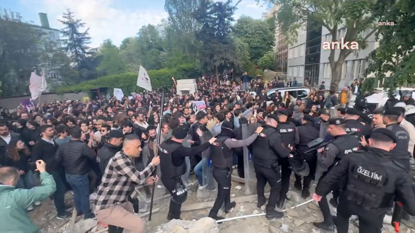 Boğaziçi'nde Nurettin Yıldız protestosunda 4 öğrenci tutuklandı