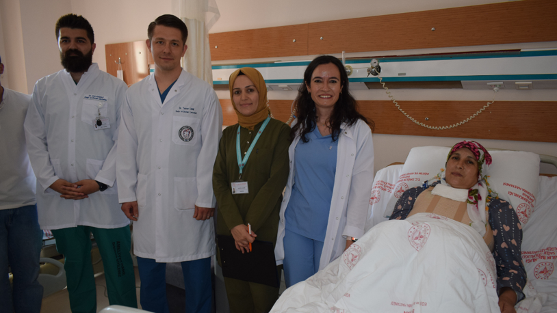 Aort damarı yırtıldı, 5 saatlik operasyonla sağlığına kavuştu