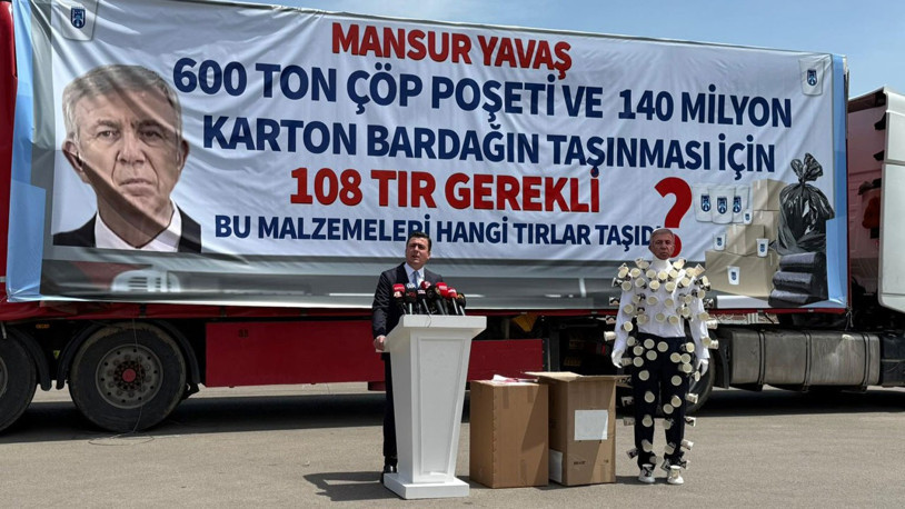 AK Parti Ankara Milletvekili Osman Gökçek'ten ABB'ye: Karton bardaklardan vurgun yapıyorsunuz