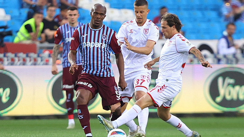 Trabzonspor ile Samsunspor 2-2 berabere kaldı