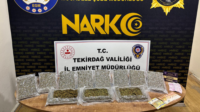 TIR'daki 5,5 kilo uyuşturucuyu 'Viva' buldu