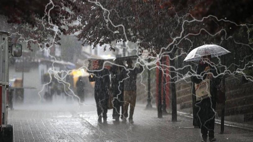 Meteorolojiden yurdun iç ve batı kesimleri için kuvvetli sağanak uyarısı