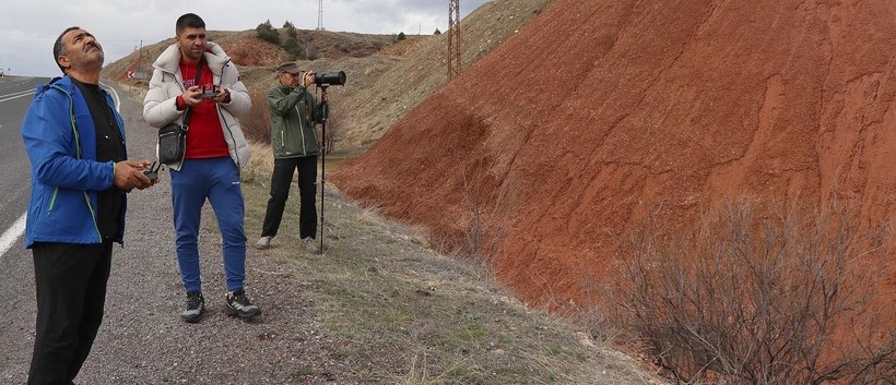 Erzurum'daki 'gökkuşağı tepeleri' hayranlık uyandırıyor - Resim: 8