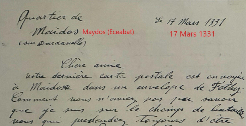 Atatürk'ün 18 Mart'tan önce yazdığı mektup ortaya çıktı: Başarılı olacağım - Resim : 1