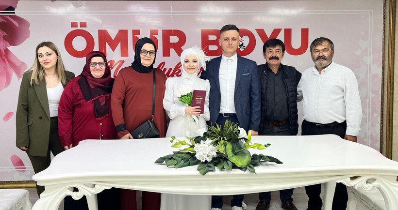 Nikah salonlarında “05.05.2025” yoğunluğu - Resim: 5