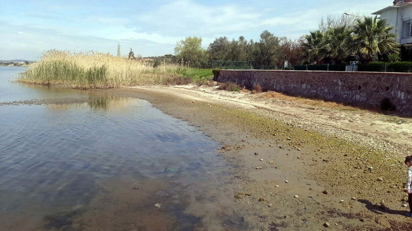 Balıkesir'de deniz 15 metre çekildi - Resim: 2