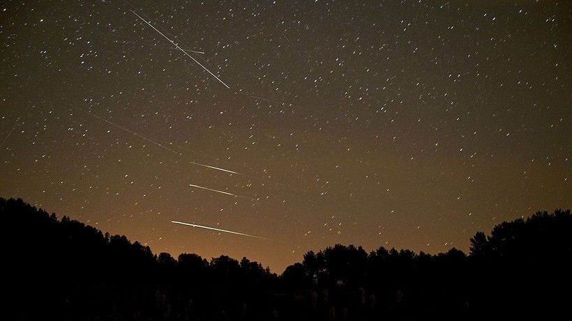 Ankara semalarında 'Lyrid meteor yağmuru' şöleni - Resim: 1