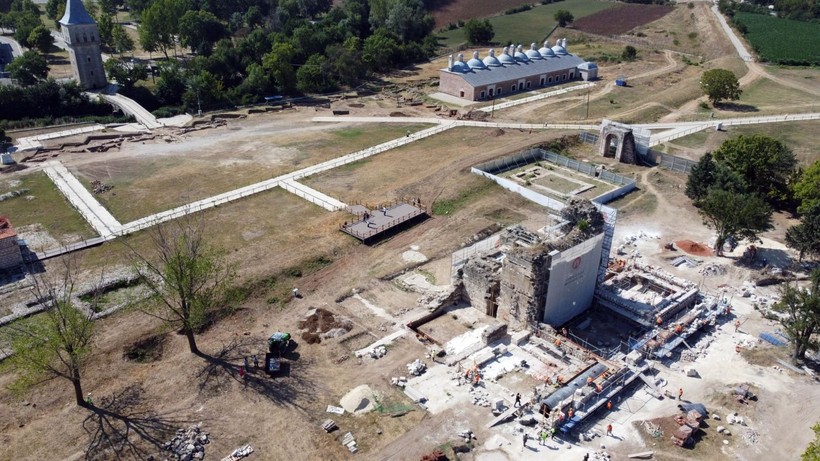 Edirne Sarayı'nın 17'nci yüzyıldaki halini net gösteren gravür İsviçre'de bulundu - Resim: 9