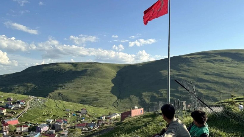 Ardahan'daki 'Atatürk silüeti' görülmeye başlandı - Resim : 1