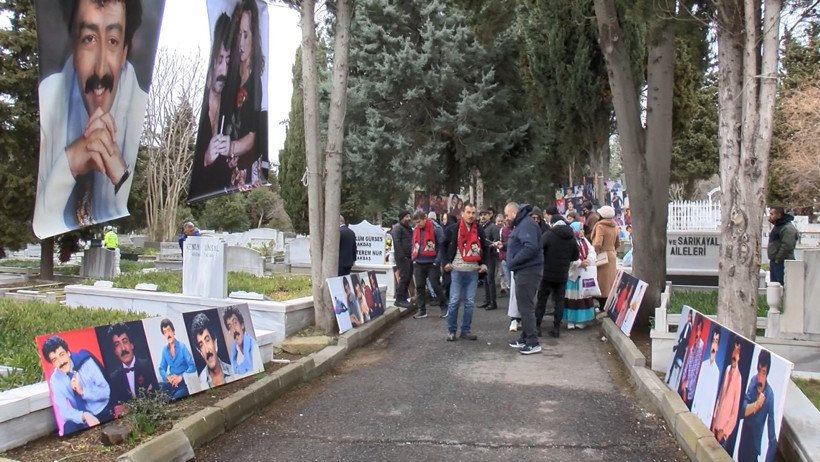 Müslüm Gürses ölümünün 12’nci yıldönümünde kabri başında anıldı - Resim : 2