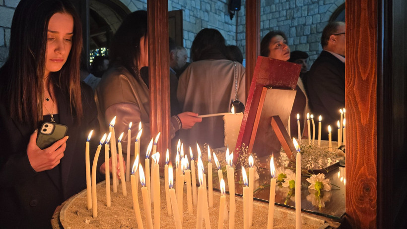 Türkiye'de yaşayan Hristiyanlar Paskalya'yı kiliselerde kutladı - Resim : 3