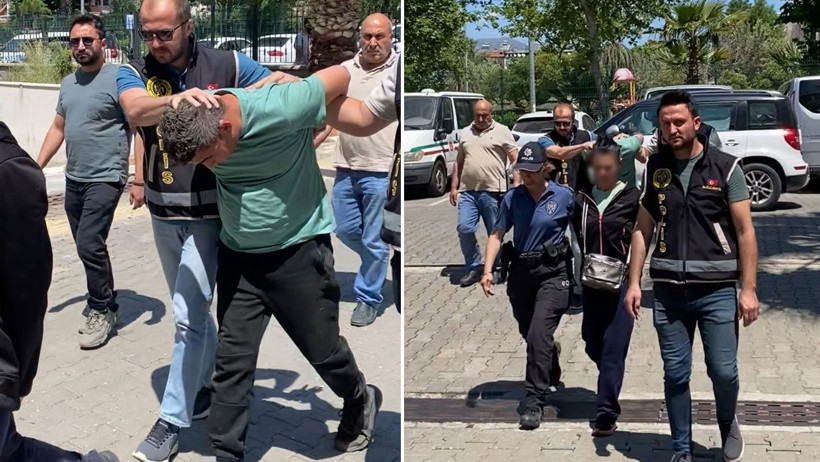 Aydın'da evindeki yangında eşi ve çocukları ölen itfaiyeci ile nişanlısı gözaltına alındı - Resim : 1