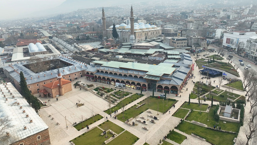 Bakan Kurum, Bursa çarşı esnafını ziyaret etti - Resim : 5