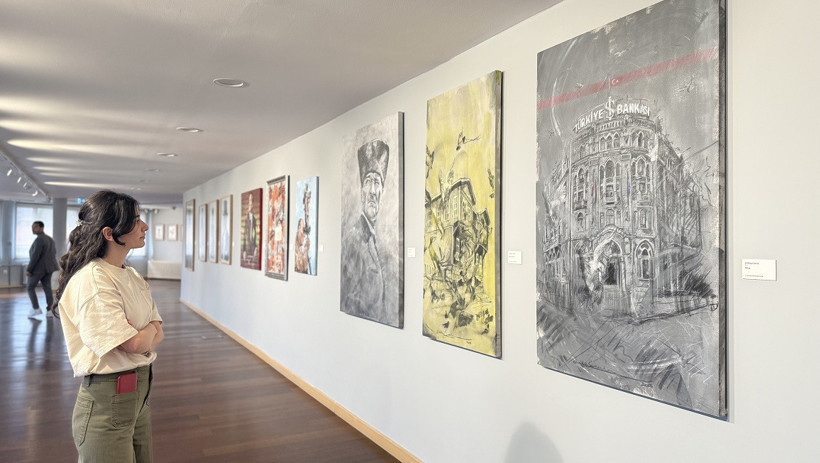 İktisadi Bağımsızlık Müzesi'nde 19 Mayıs'a özel 'Atatürk Portreleri' sergisi açıldı - Resim : 1