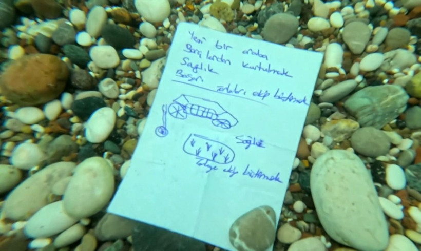 Denize atılmış Hıdırellez dilekleri görüntülendi: Ev, otomobil, aşk - Resim: 4