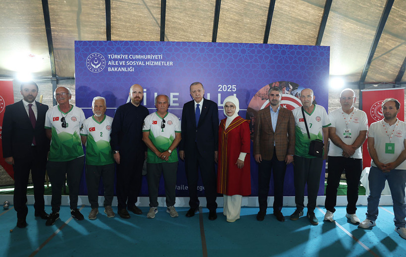 Cumhurbaşkanı Erdoğan'dan 7. Etnospor Kültür Festivali'ne ziyaret - Resim : 1