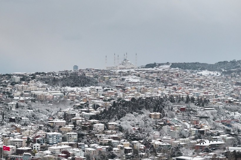 İşte İstanbul'dan büyüleyen kar manzaraları - Resim: 4