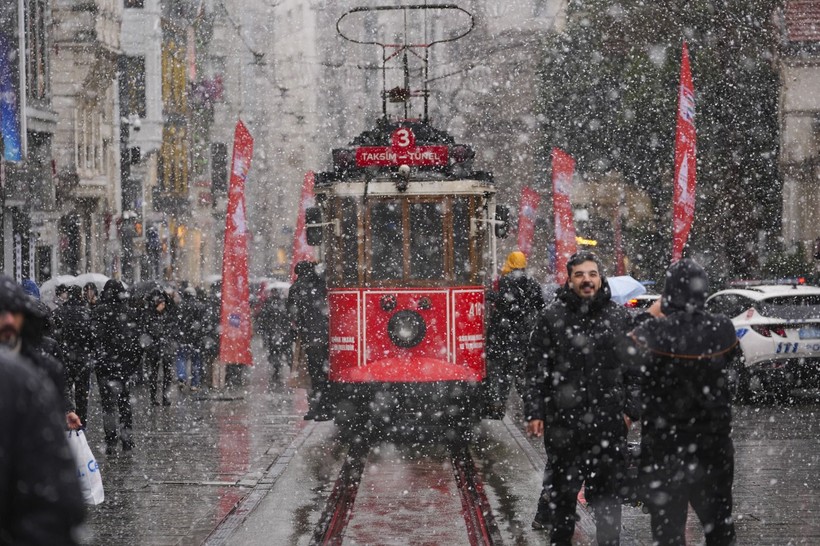 İşte İstanbul'dan büyüleyen kar manzaraları - Resim: 6