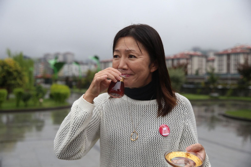 Japonya'nın ilk "Türk çayı demleme ustası" Yumika Arita, Rize'de çay demledi - Resim: 4