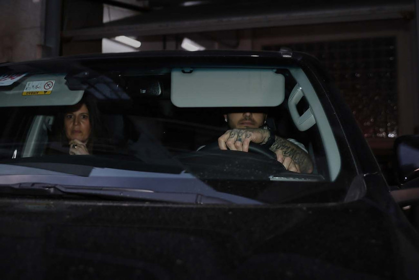 Galatasaray’ın Arjantinli yıldızı Icardi, kızlarıyla görüştü - Resim: 2