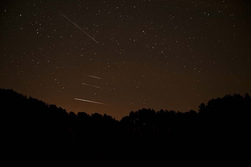 Ankara semalarında 'Lyrid meteor yağmuru' şöleni - Resim: 11