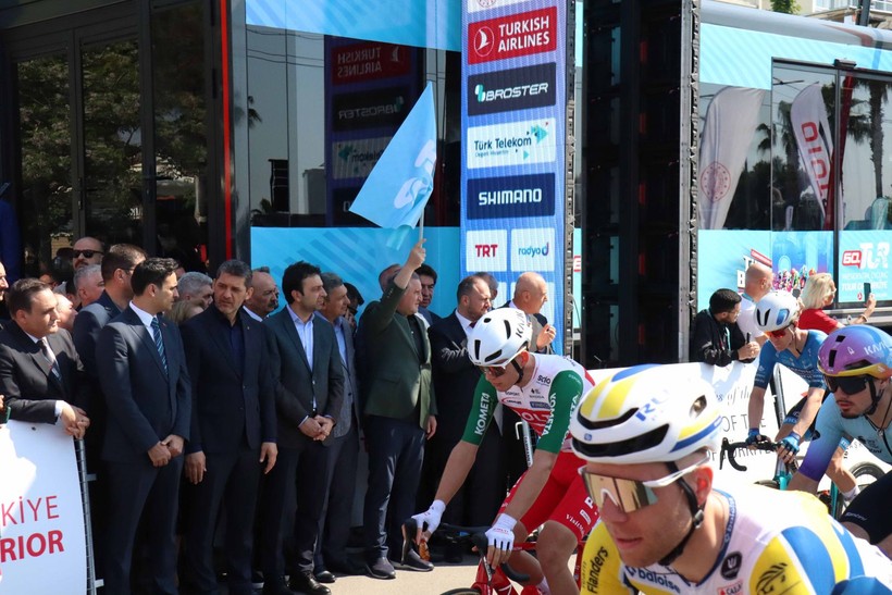 60. Cumhurbaşkanlığı Türkiye Bisiklet Turu: İlk etapta Alpecin-Deceuninck takımından Simon Dehairs birinci oldu - Resim: 11