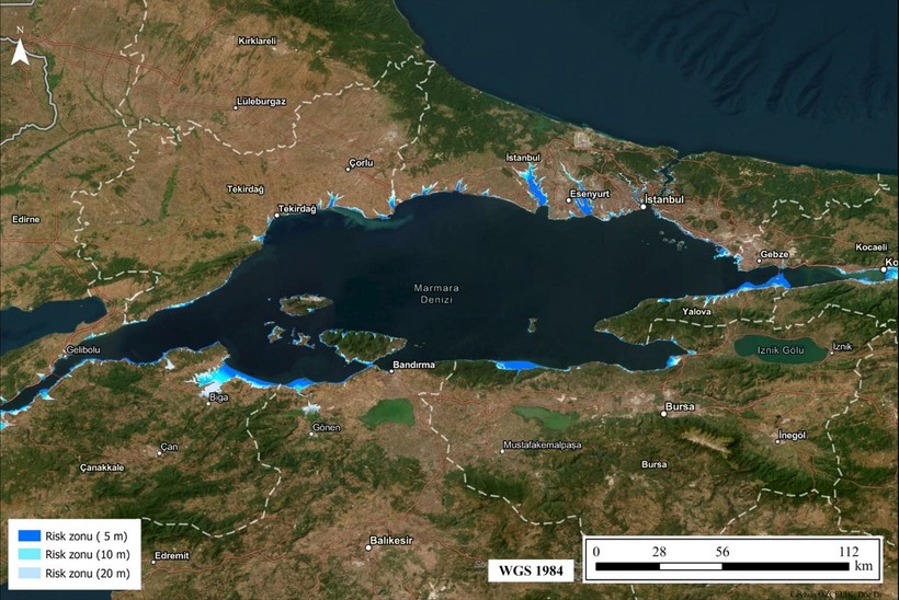 İstanbul ve Marmara kıyılarındaki tsunami risk alanları belirlendi - Resim: 1