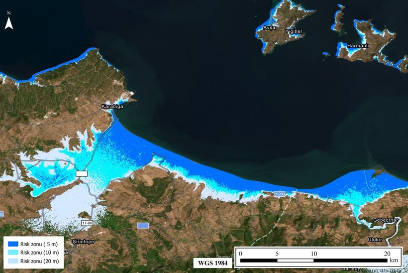İstanbul ve Marmara kıyılarındaki tsunami risk alanları belirlendi - Resim: 6
