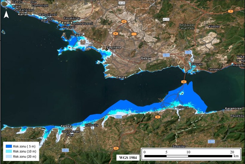 İstanbul ve Marmara kıyılarındaki tsunami risk alanları belirlendi - Resim: 3