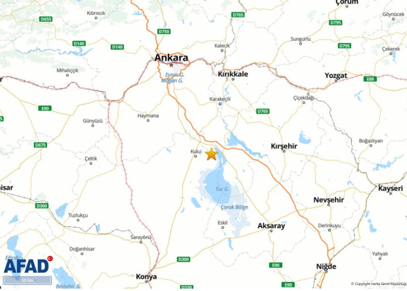Konya Kulu'da 5.2 büyüklüğünde deprem - Resim : 1