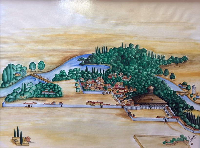 Edirne Sarayı'nın 17'nci yüzyıldaki halini net gösteren gravür İsviçre'de bulundu - Resim: 3