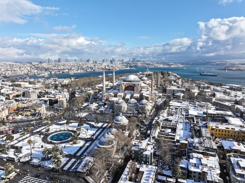 İşte İstanbul'dan büyüleyen kar manzaraları - Resim: 17