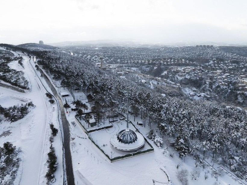 İşte İstanbul'dan büyüleyen kar manzaraları - Resim: 21