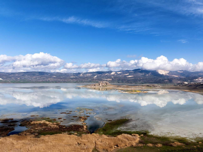 Göller Yöresi'ndeki 'Yarışlı Gölü' tablo gibi manzarasıyla hayran bırakıyor - Resim: 7