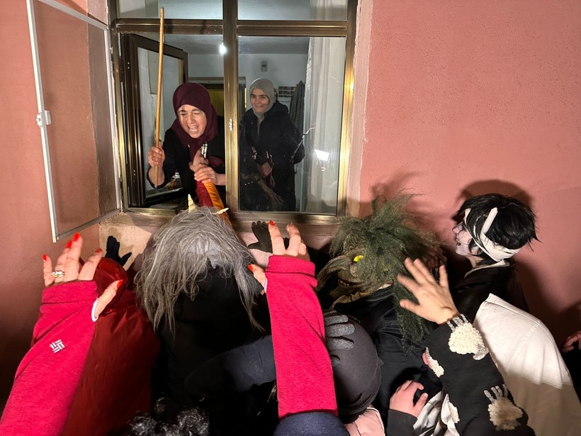 Edirne'de Balkan geleneği 'Bocuk Gecesi' kutlandı; renkli görüntüler - Resim: 5