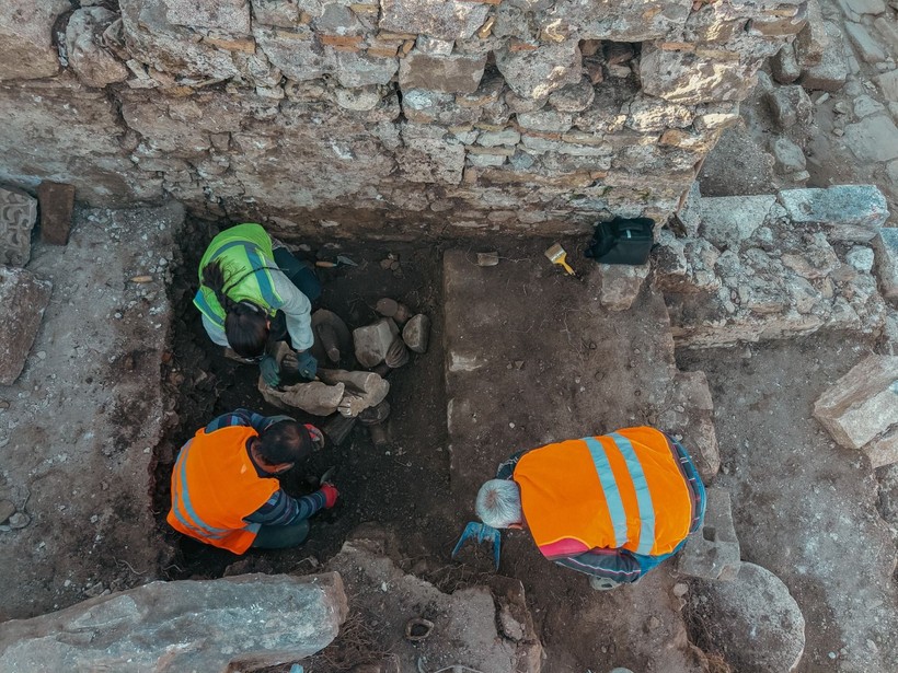 Bakan Mehmet Nuri Ersoy, Aspendos kazılarında gün yüzüne çıkarılan Hermes heykelini duyurdu - Resim: 7