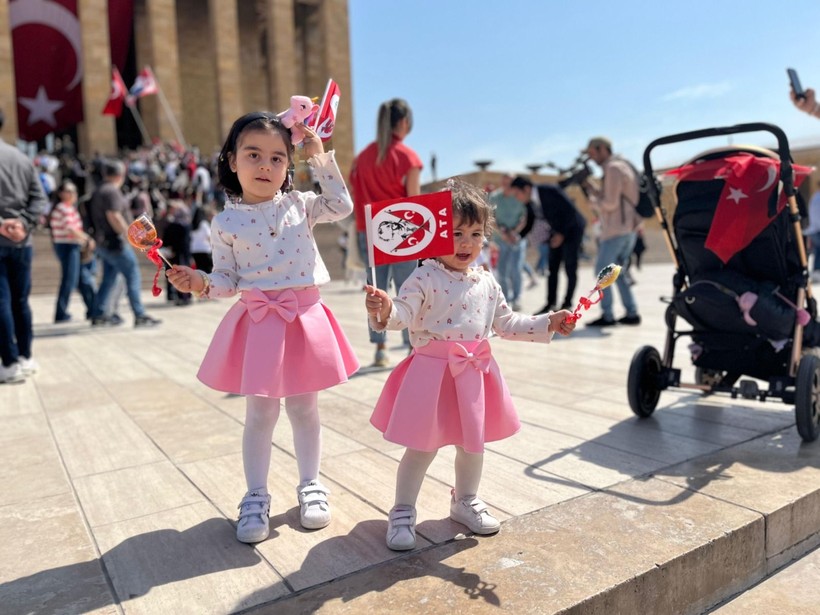 Anıtkabir'de '23 Nisan' coşkusu - Resim: 2