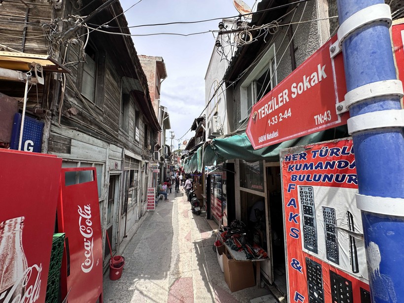 Edirne'nin en dar tarihi çarşısında, restorasyon çalışması başlıyor - Resim : 1