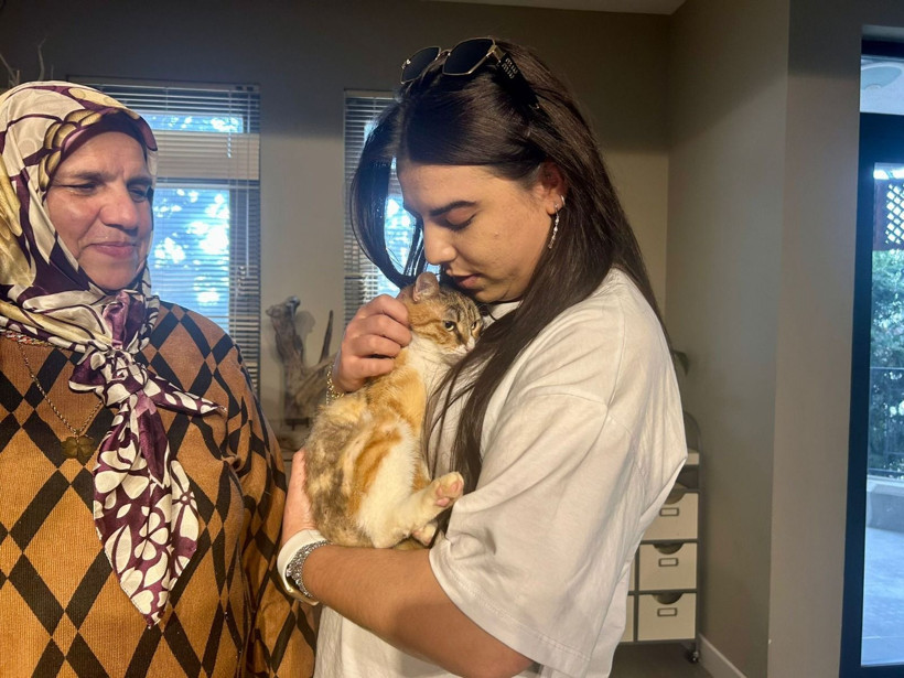 Depremzede kedi 'Defne'ye 2 yıl sonra yuva - Resim: 5